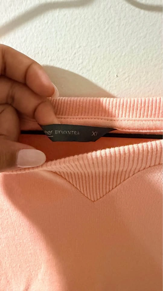 Sweatshirt light pink - photo 2