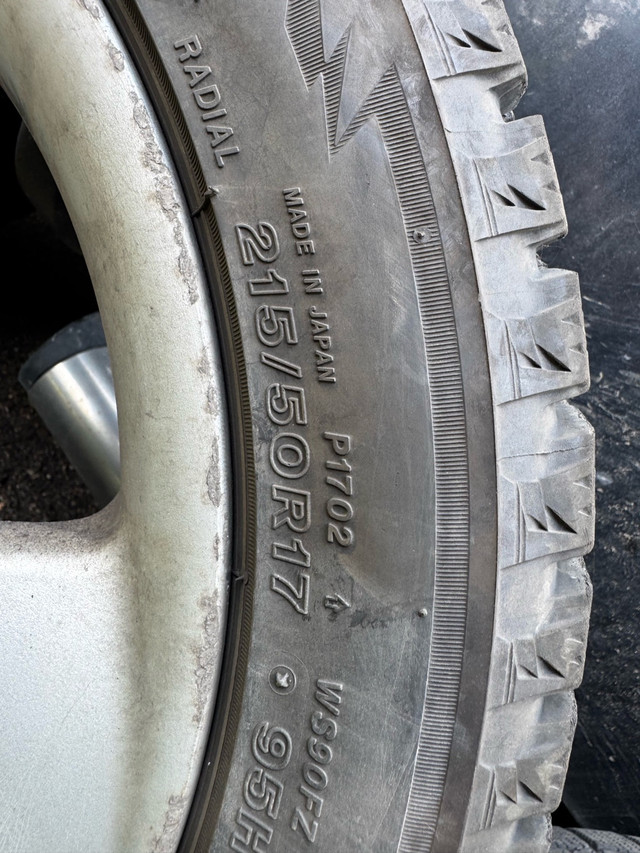 Winter tires on rims - photo 2