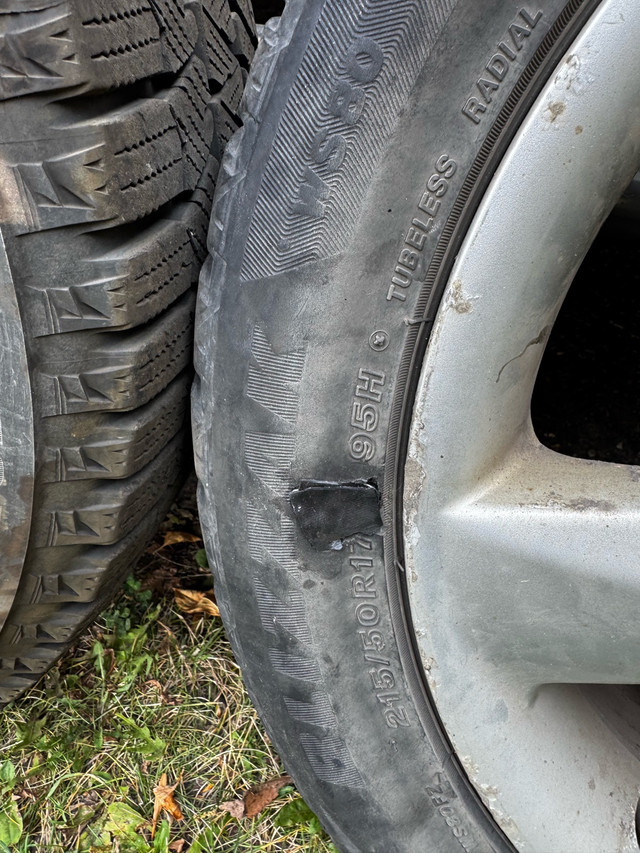 Winter tires on rims - photo 5