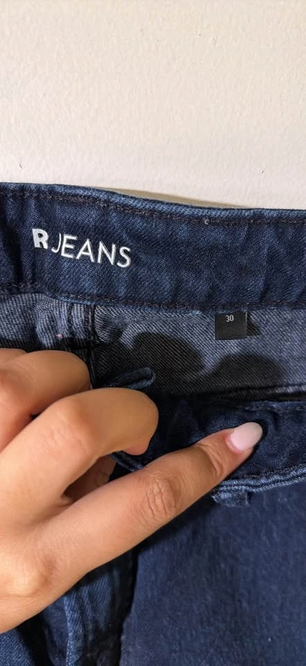 Reitmans dark blue denim jeans - photo 2