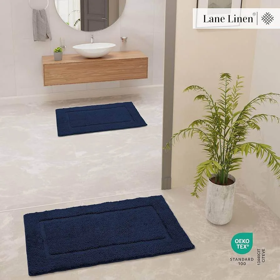 Brand new LANE LINEN Bathroom Rug Set of 2 thumbnail