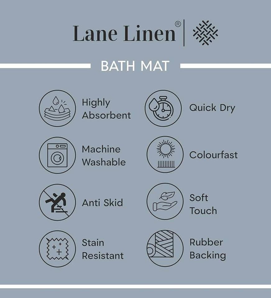 Brand new LANE LINEN Bathroom Rug Set of 2 - photo 4