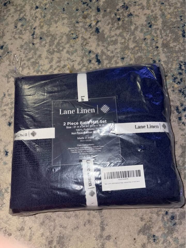 Brand new LANE LINEN Bathroom Rug Set of 2 - photo 5