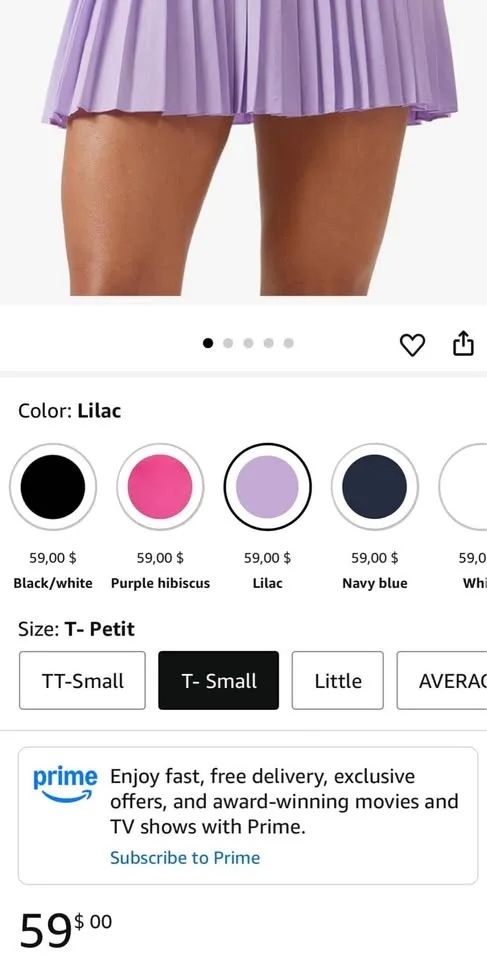 New High Waist Pleated Tennis Skirts with Pockets-XS image indicator(6)