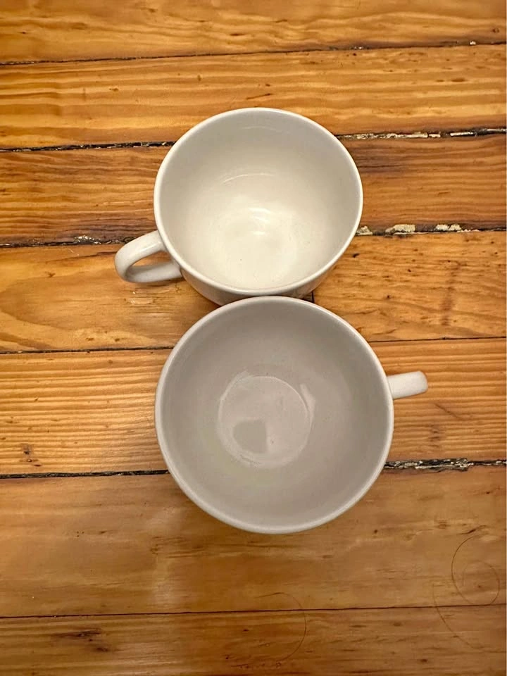 Farberware Concord White Mugs - Set of 2