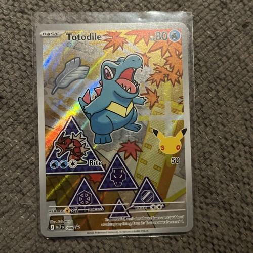 Totodile 048 Me Mega Evolution Promo Holo Rare Full Art