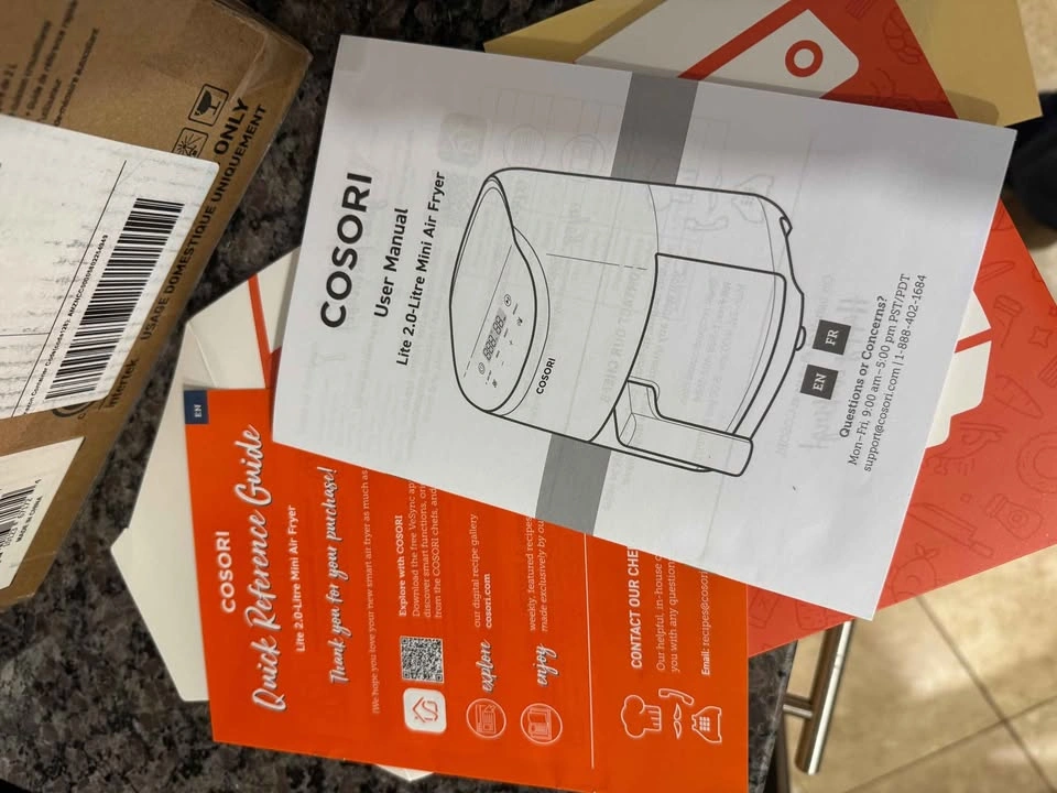 COSORI 2.0L Air Fryer – Barely Used – $50 - photo 3