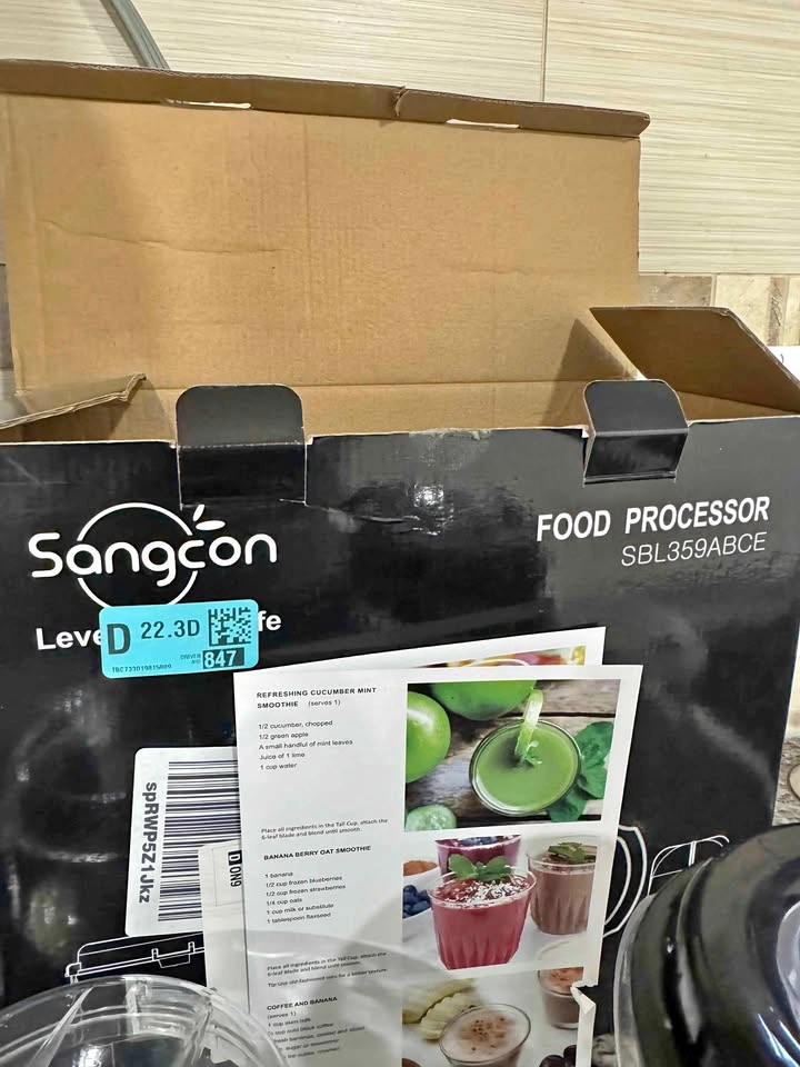 Sangcon Food Processor – $50 | Like New