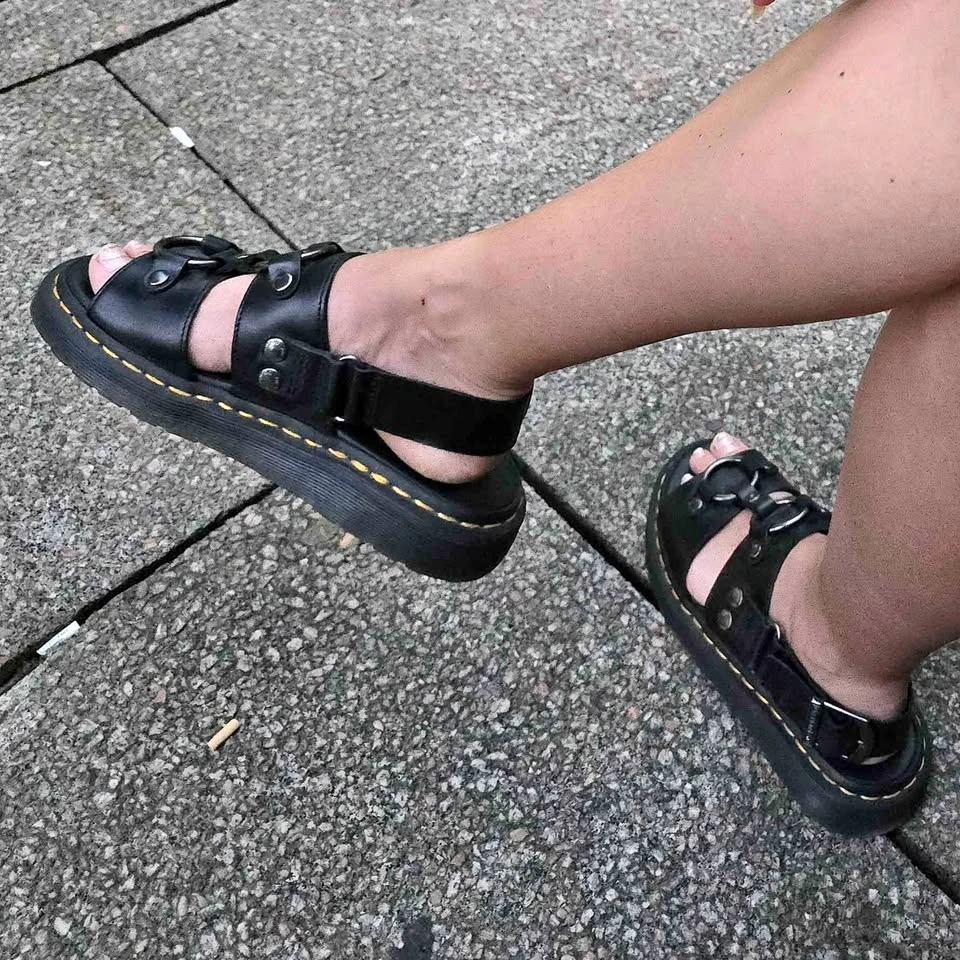 Dr Martens leather sandals