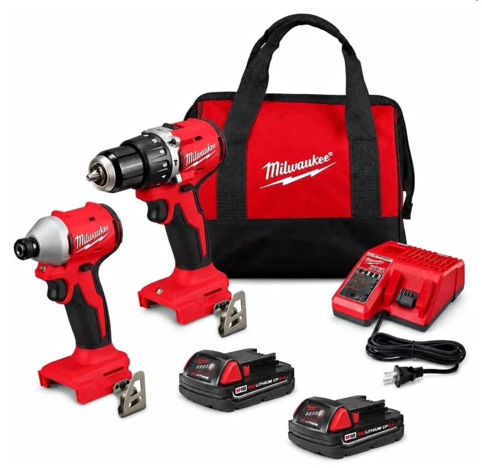 Milwaukee M18 Compact Brushless 2-Tool Combo Kit 3610-22CT