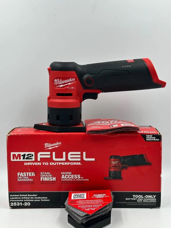 Milwaukee M12 FUEL Orbital Detail Sander 2531-20 - photo 3