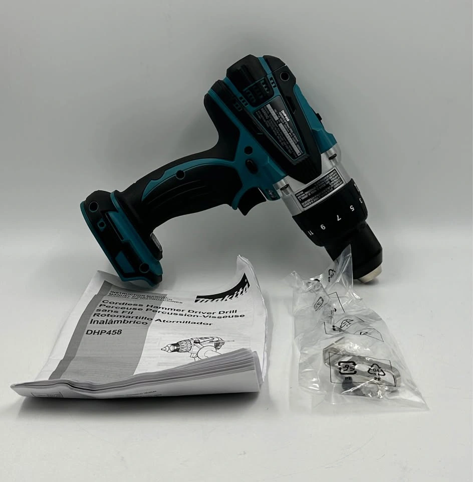 Makita DHP458 Cordless Hammer Driver Drill - photo 3