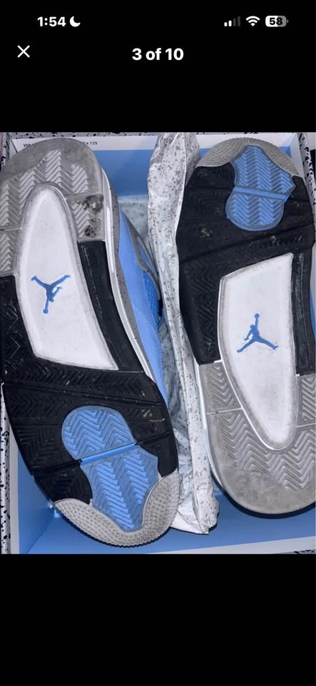 Jordan Air Jordan 4 Retro University Blue - photo 3