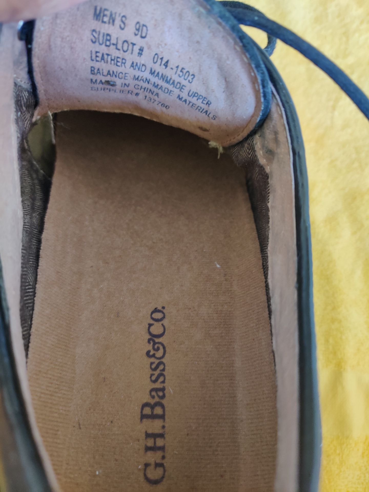 NEW G.H. Bass & Co. Leather Brogue Oxford Shoes - photo 4