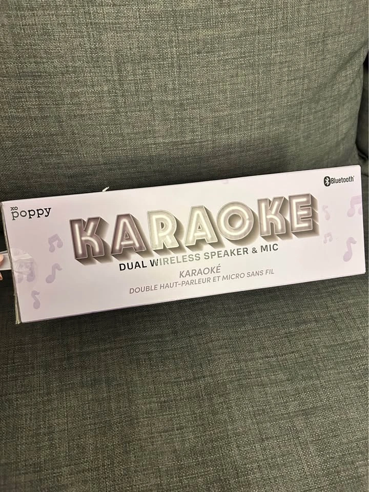 Purple Karaoke Microphone & Speaker - photo 3