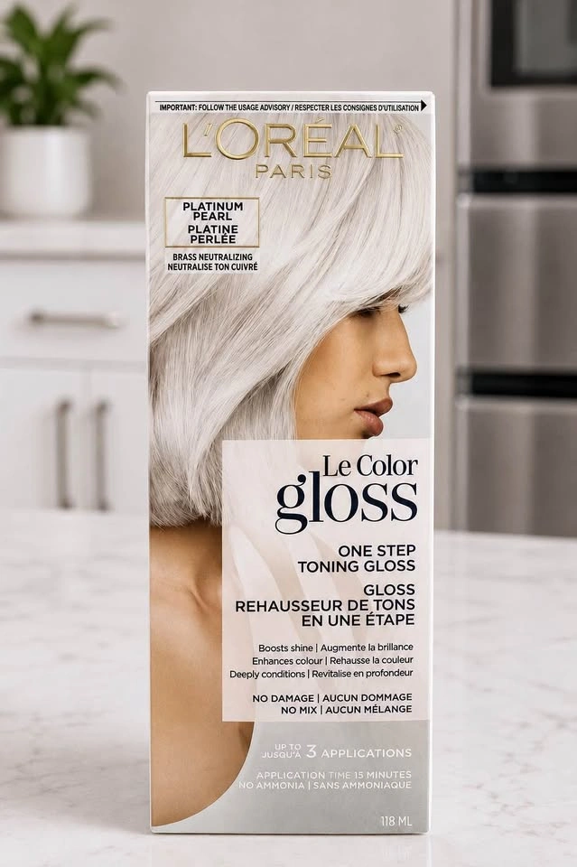 BNIB - L'Oreal Paris Le Color Gloss - Platinum Pearl