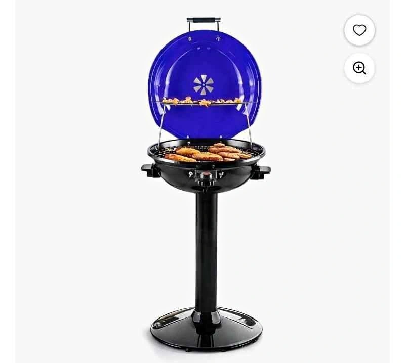 Techwood 1600W Electric BBQ Grill brand new (open box)