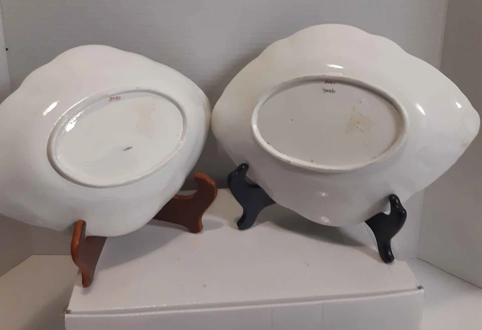 Antique Spode 2083 Porcelain Serving Dishes - Pair - photo 4