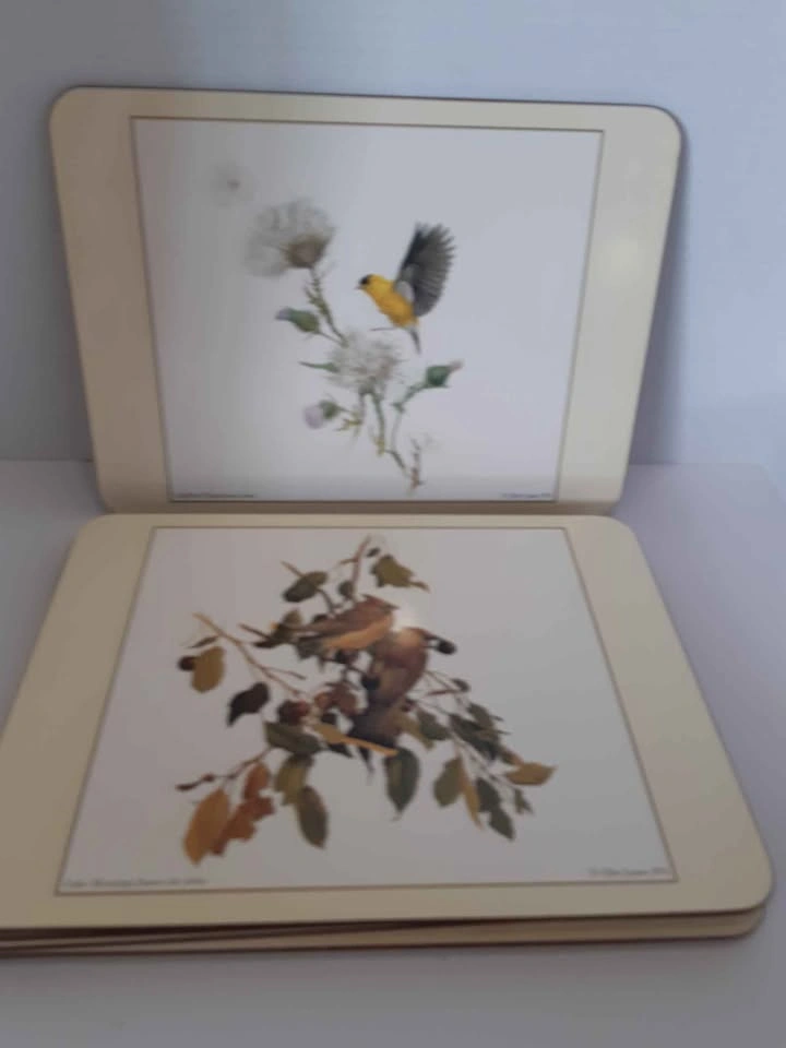Vintage Glen Loates Bird Placemats 6 - photo 2