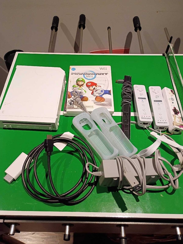 Nintendo Wii Console with Games and Accessories