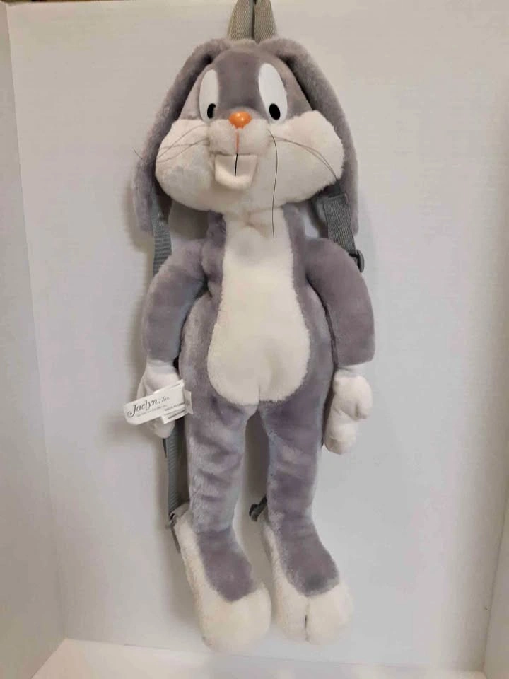 Jaclyn Inc. Bugs Bunny Looney Tunes Plush Backpack 1997
