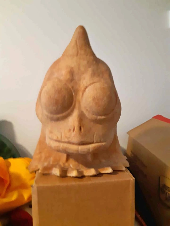 Sleestak thick rubber full scale head cast prop