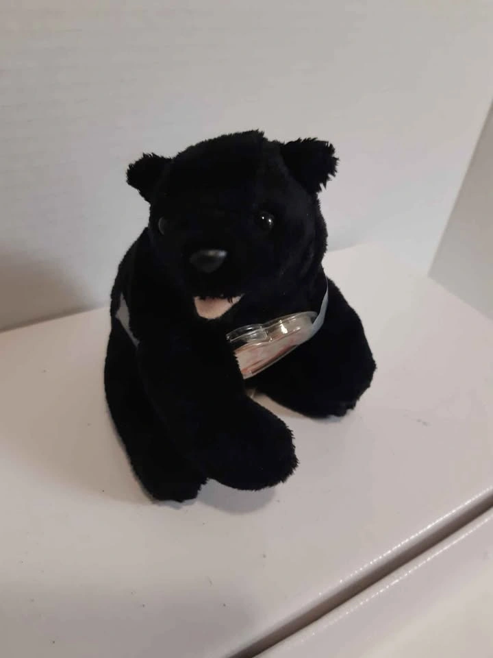 Ty Beanie Babies Cinders Black Bear - photo 2