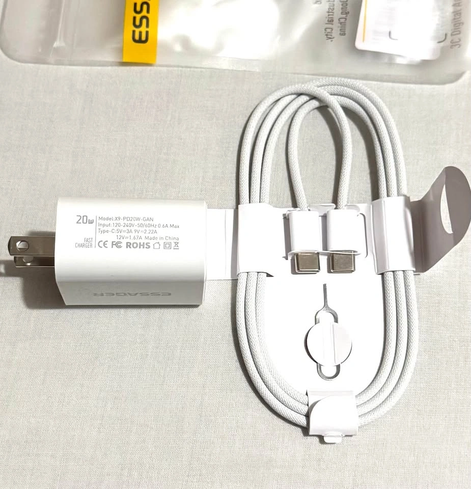 Fast charger set for iPhone 15-18 series, USB C *NEW* - photo 2