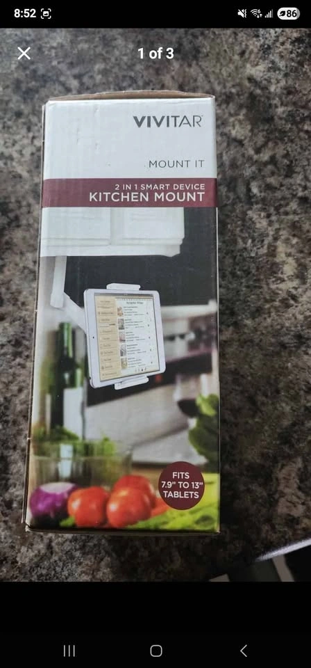Vivitar Mount It 2 in 1 Smart Device Kitchen Mount - photo 3