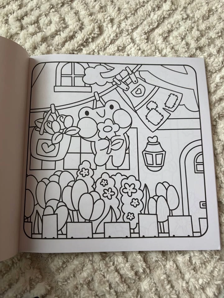 Cozy nature colouring book - photo 2