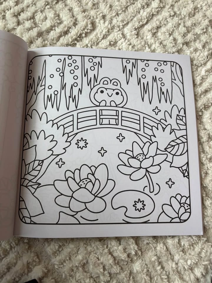 Cozy nature colouring book - photo 3