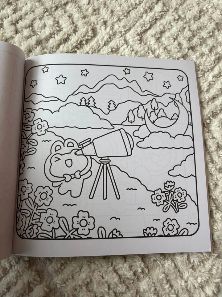 Cozy nature colouring book - photo 4