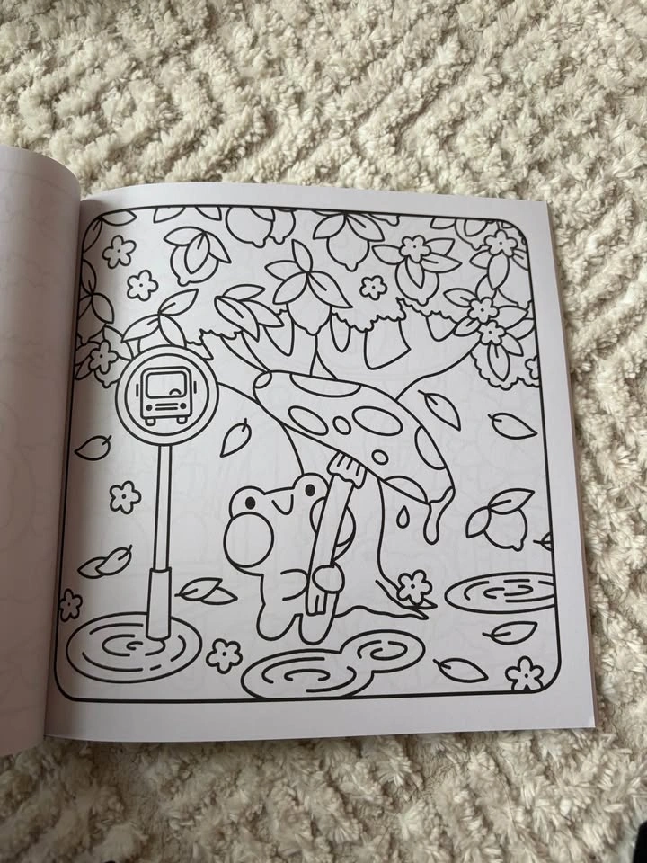 Cozy nature colouring book - photo 5