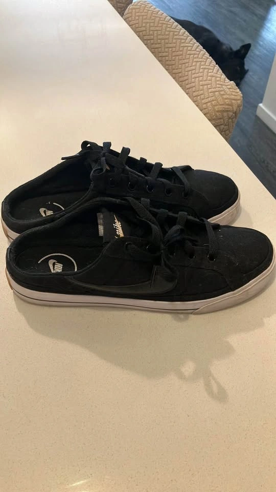 Nike Court Legacy Mule Women’s Black Shoes Sz 9 - photo 2