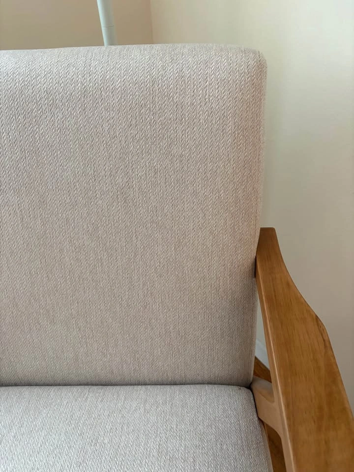 Mid-Century Retro Modern Armchair (Beige) - photo 5