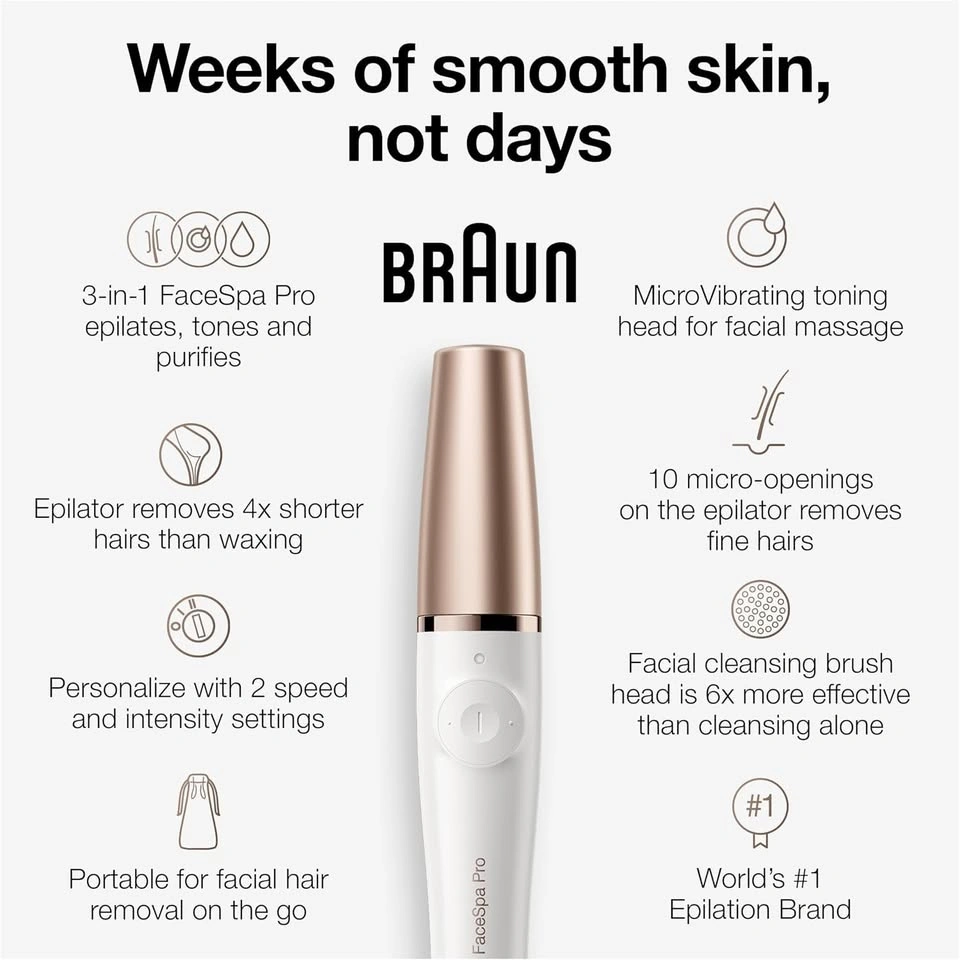 Braun Facial Epillator - photo 3