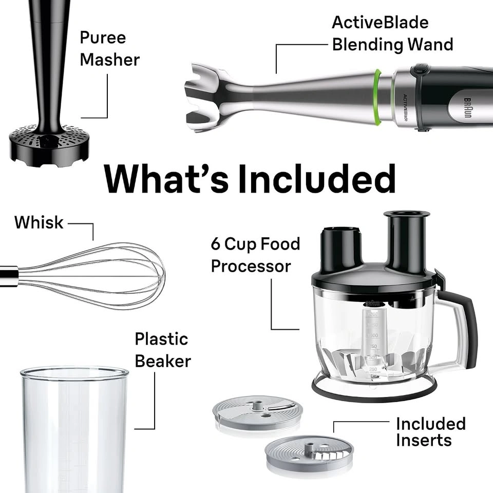 Braun Multiquick Immersion Hand Blender - photo 2