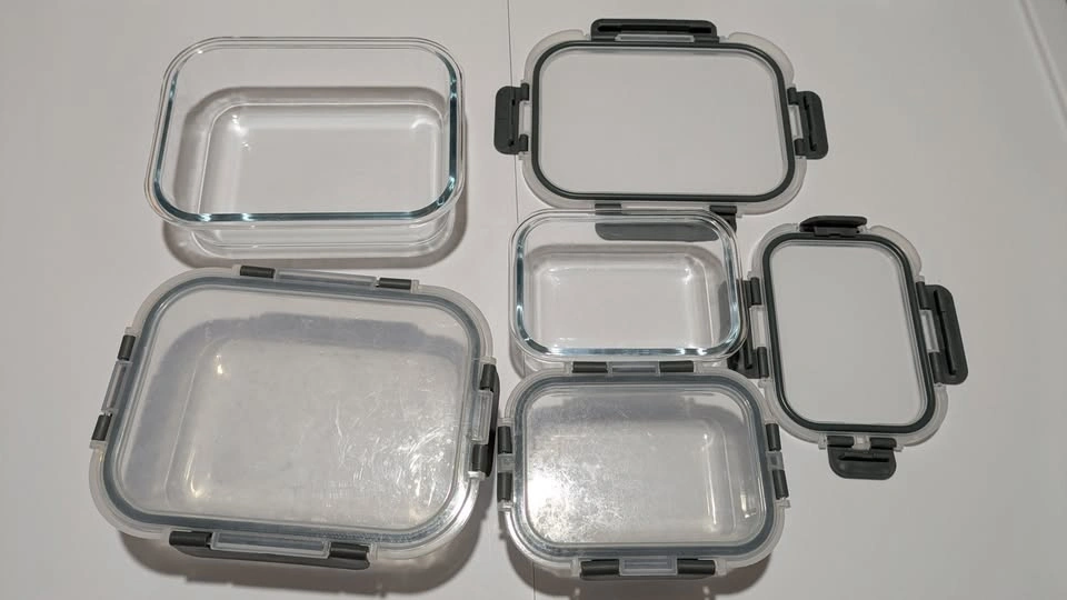 10 Glass Meal Prep Containers - photo 2