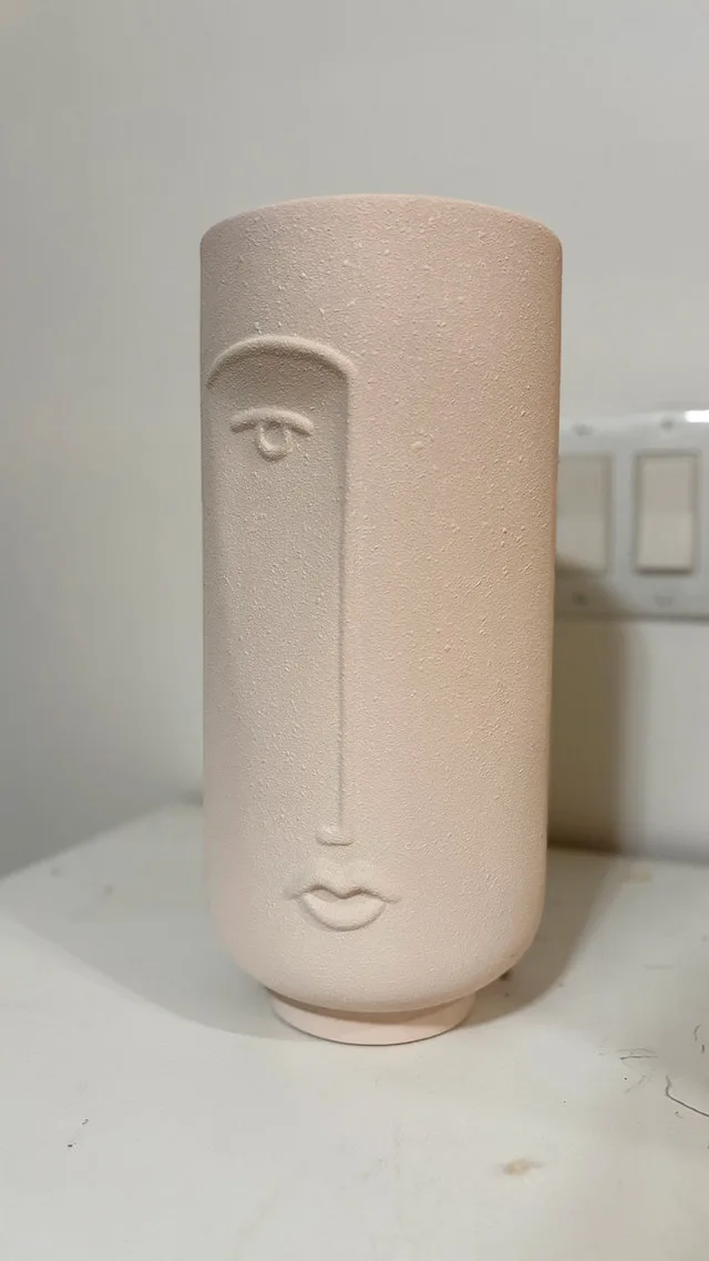 Faces Ceramic Vase image indicator(2)