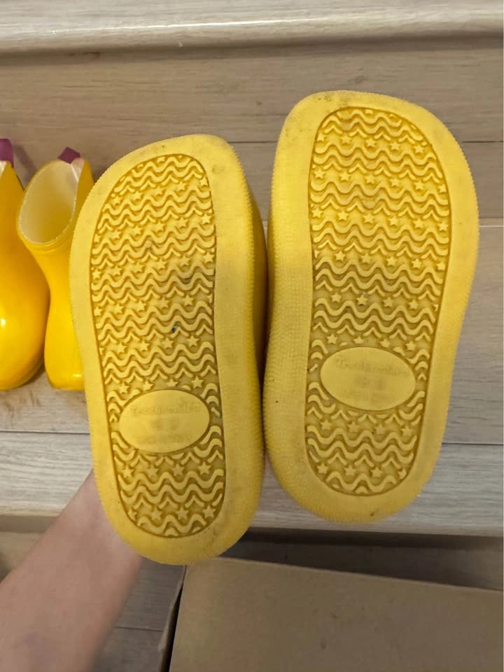 Tree Grandpa Yellow Toddler Rain Boots - photo 2