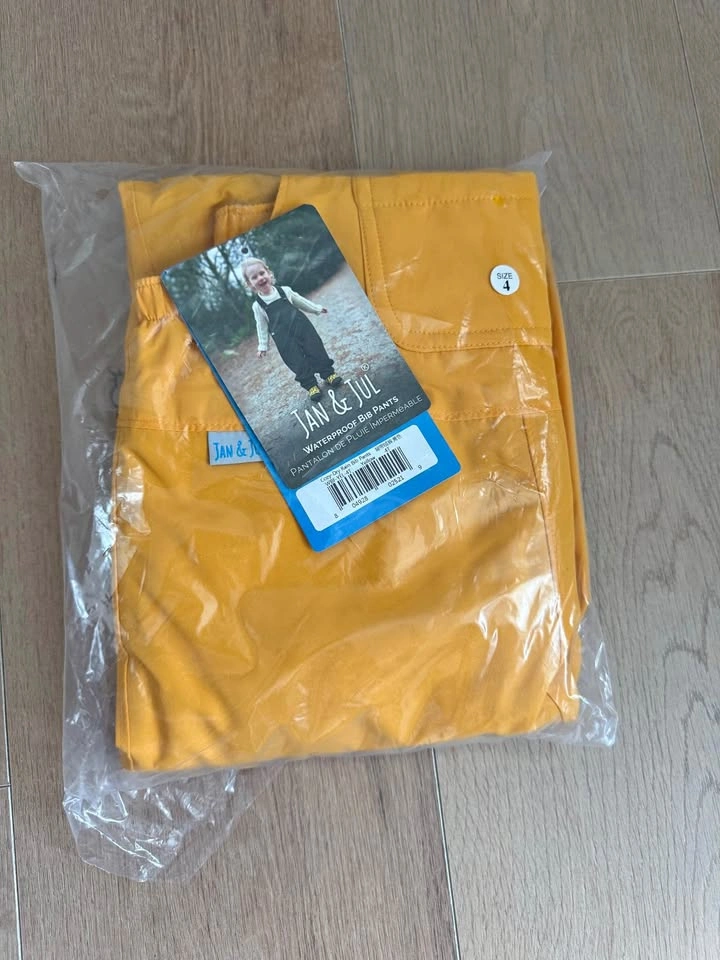 Jan & Jul Waterproof Bib Pants Size 4T