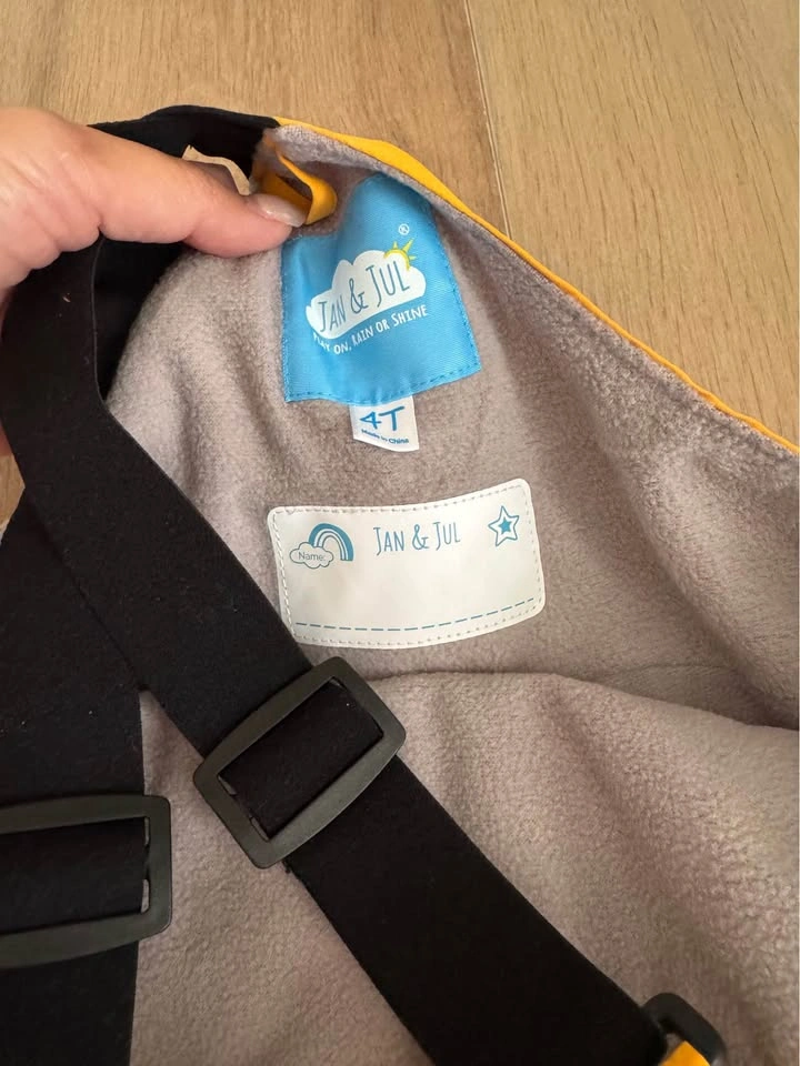 Jan & Jul Waterproof Bib Pants Size 4T - photo 3