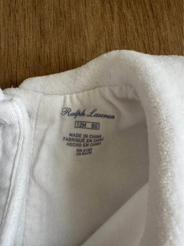 Ralph Lauren Baby Girl Velour Dress 12M - photo 3