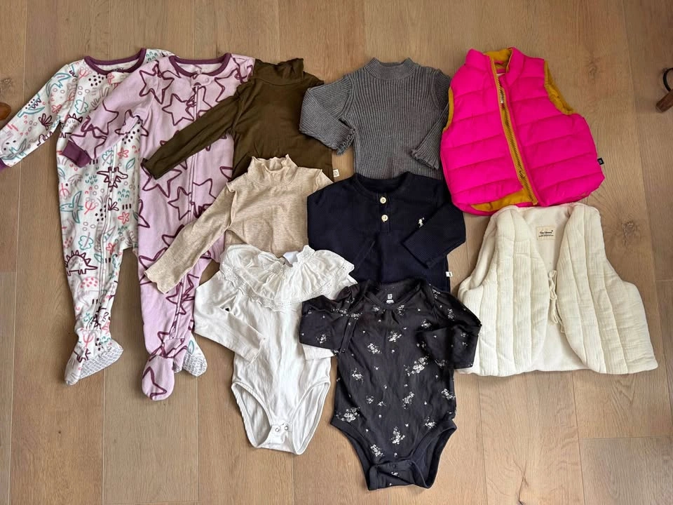 Baby Girl Clothing Bundle - Zara, Gap, Carter's (12-24 Months)