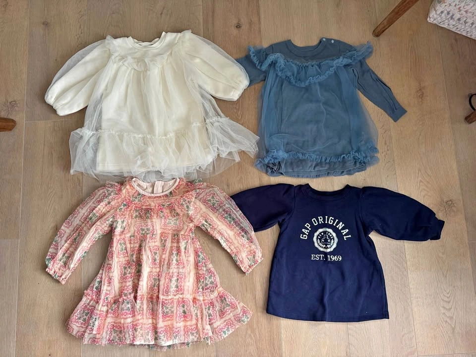 Baby ZARA Gap Toddler Girl Dresses Set