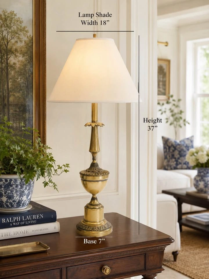 Table Lamp Vintage STIFFEL Hollywood Regency - photo 2