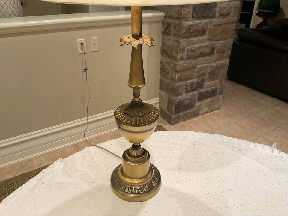 Table Lamp Vintage STIFFEL Hollywood Regency - photo 3