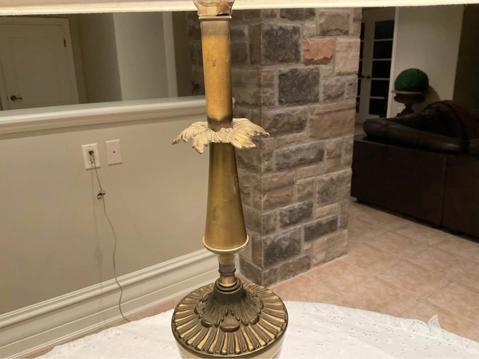 Table Lamp Vintage STIFFEL Hollywood Regency - photo 5
