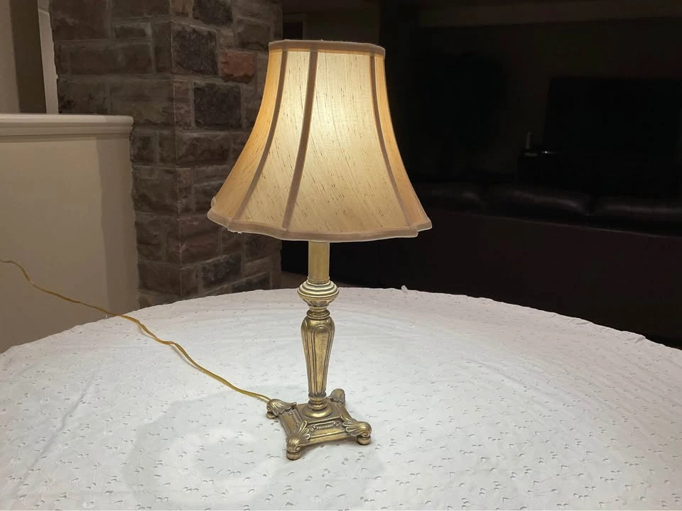 Table Lamp Ornate Hollywood Regency - photo 3