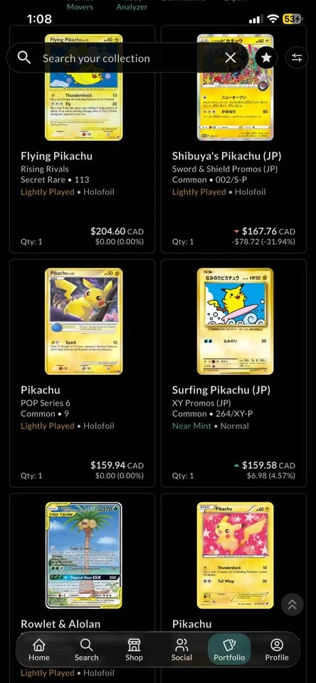 Pokemon cards